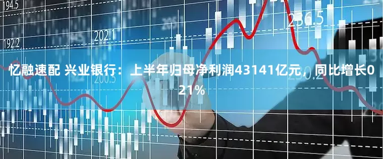 忆融速配 兴业银行：上半年归母净利润43141亿元，同比增长021%